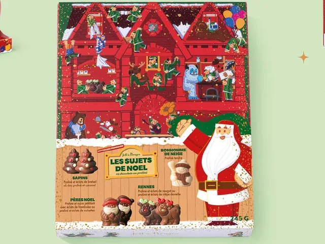 Boîte de Sujets de Noël 245 g