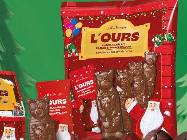 Sachet d’ours en chocolat 96 g
