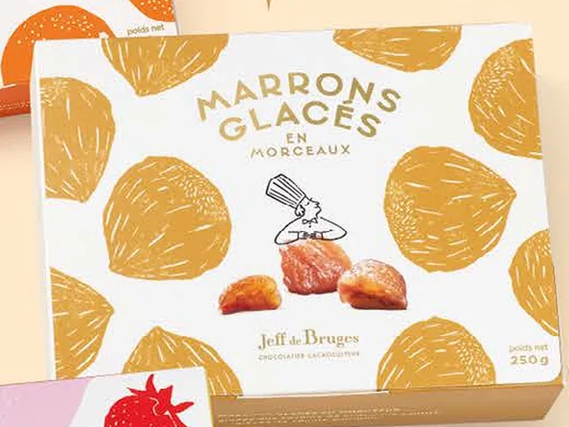 Marrons glacés en morceaux 250 g
